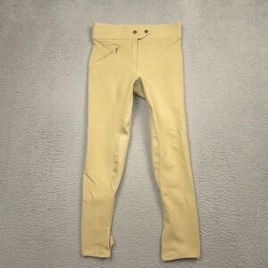 Riding Sport Equestrian Breeches Jodhpurs Beige Sz 28 Regular Ankle Riding Pants